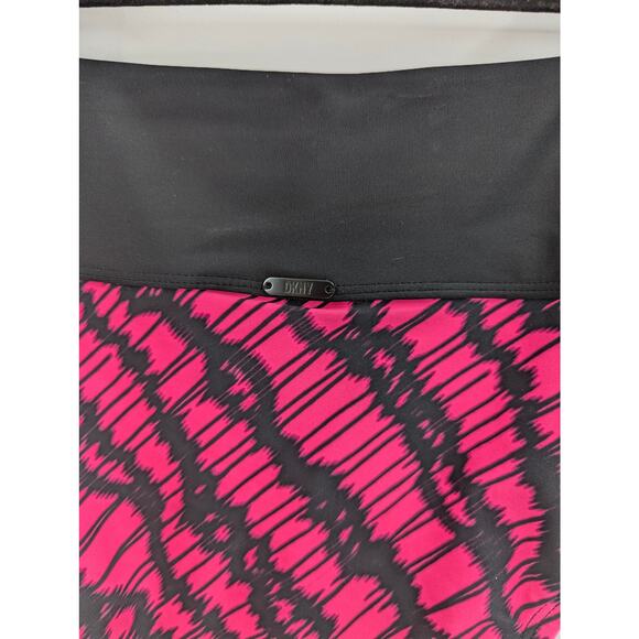 DKNY Swim Bikini Bottoms Pink and Black Size Medium - Picture 5 of 9